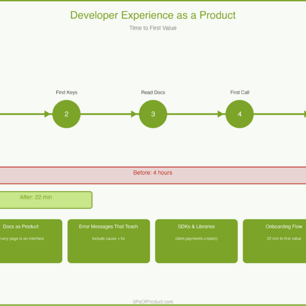 Developer Experience as a Product